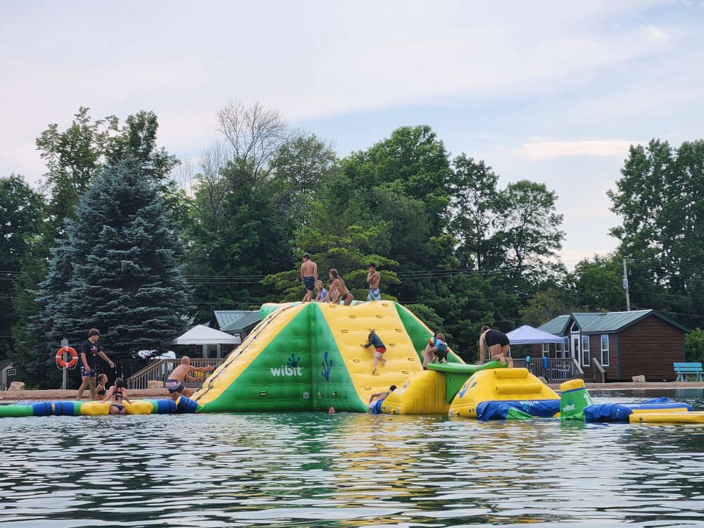 Swimming lake