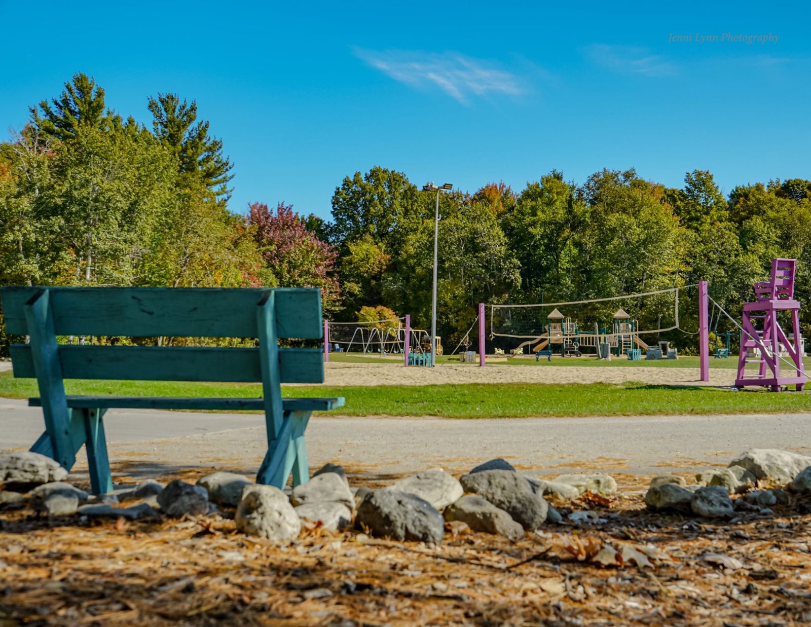 Volleyball court